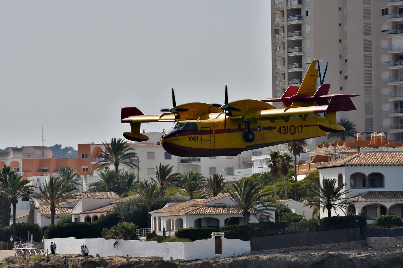 Fotos del incendio de la Granadella, en Xàbia y Benitatxell