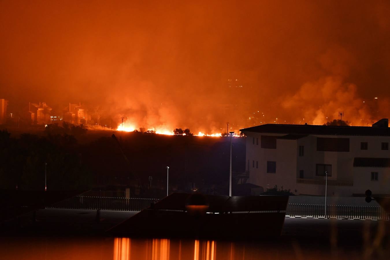 Fotos del incendio de la Granadella, en Xàbia y Benitatxell