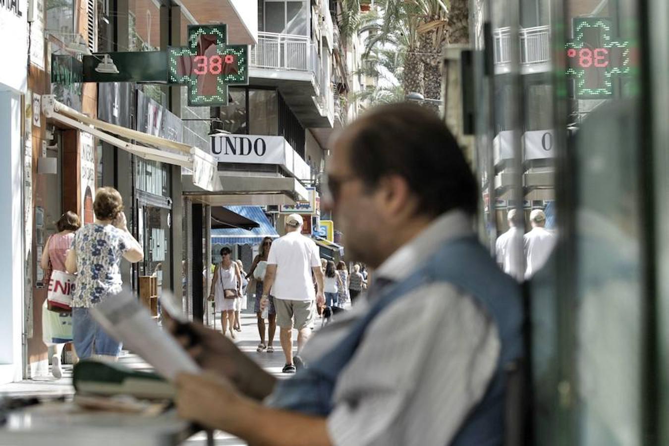 Los termómetros rozan los 43 grados en la provincia en el día más caluroso del año