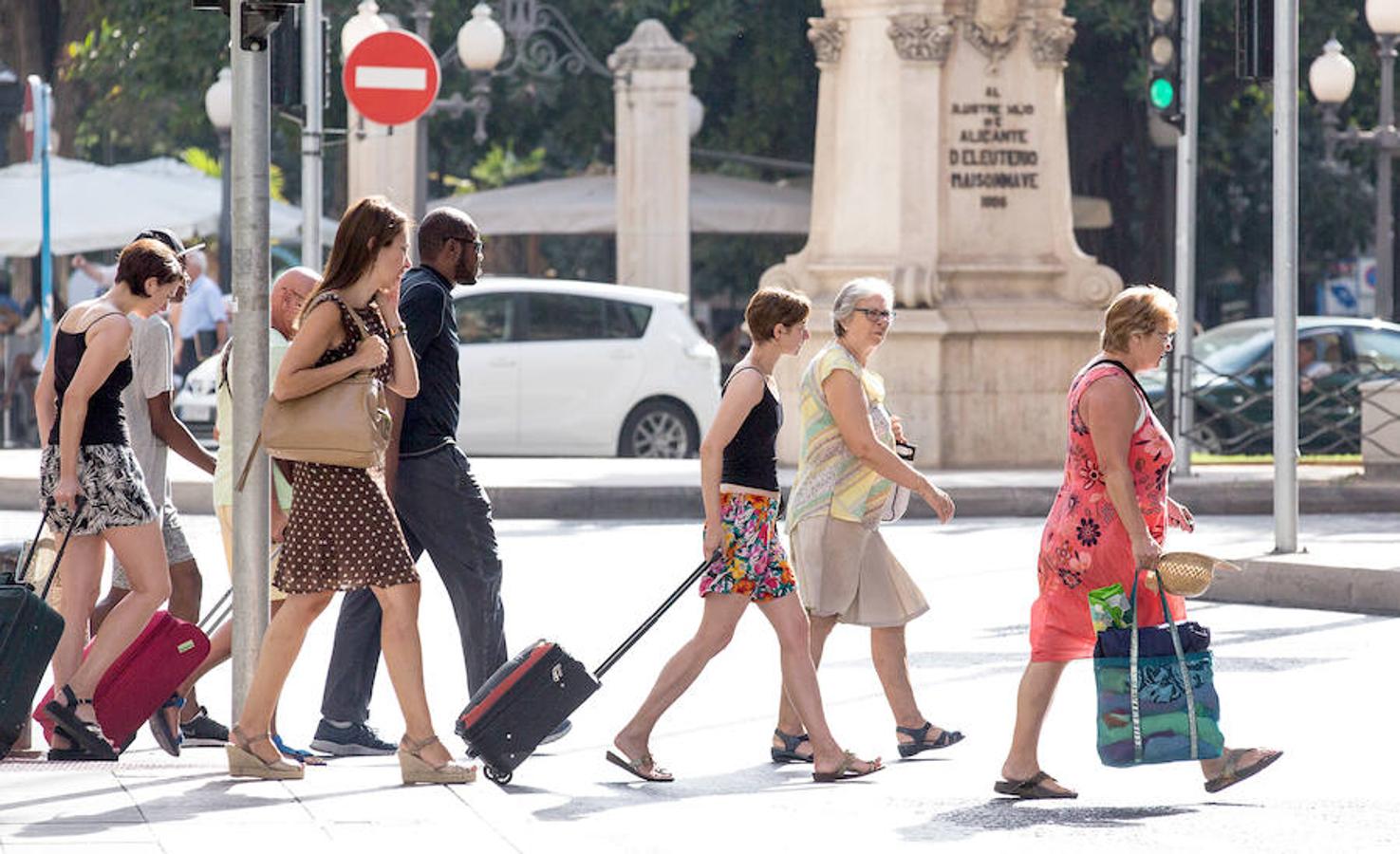 Los termómetros rozan los 43 grados en la provincia en el día más caluroso del año