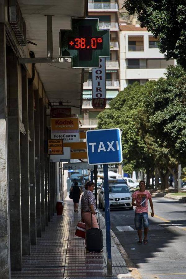 Los termómetros rozan los 43 grados en la provincia en el día más caluroso del año