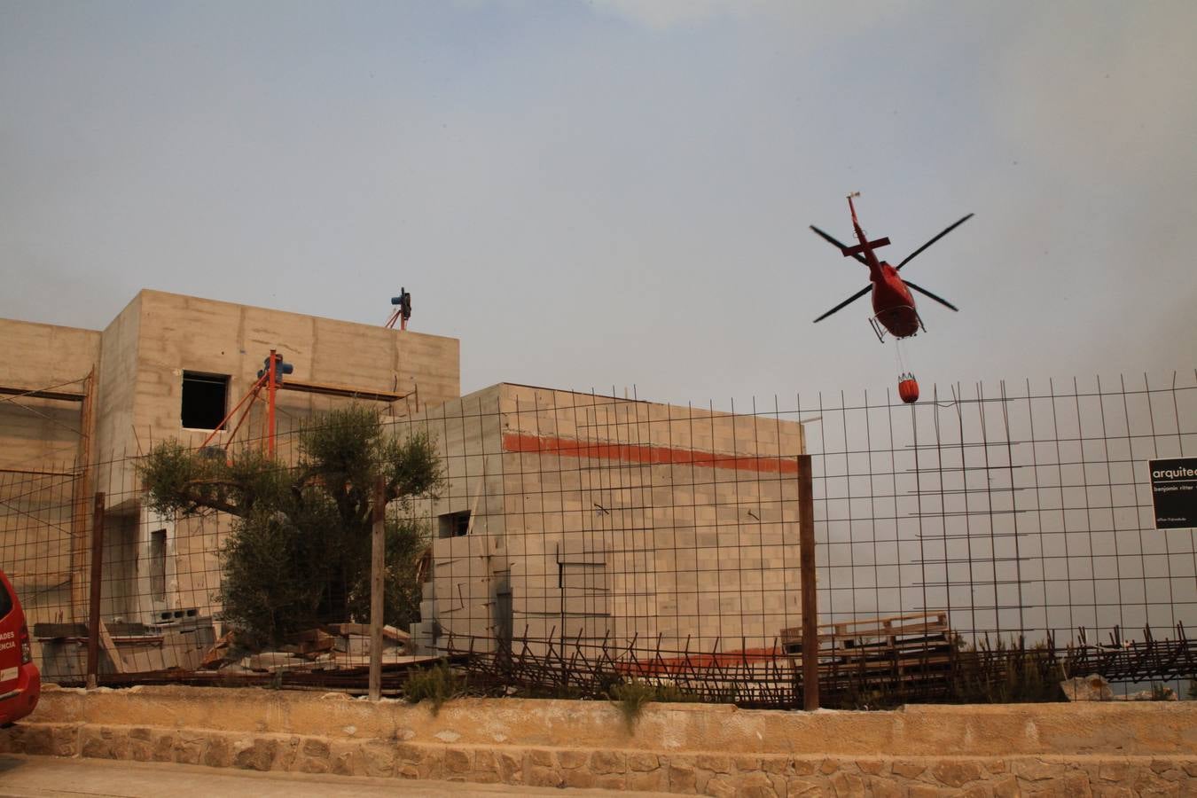 Fotos del incendio de la Granadella, en Xàbia y Benitatxell