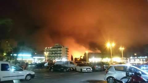 Fotos del incendio de la Granadella, en Xàbia y Benitatxell