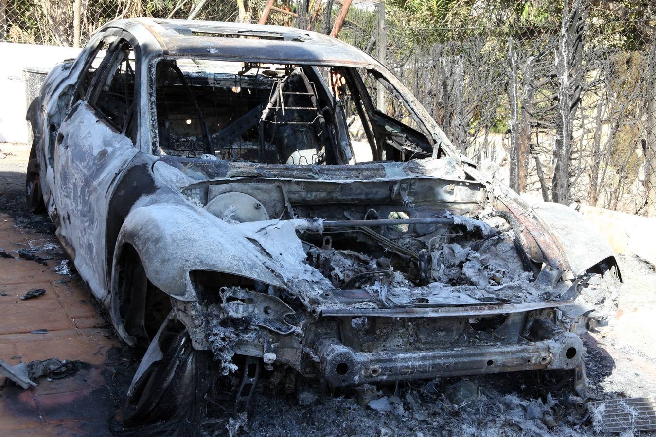 Fotos del incendio de la Granadella, en Xàbia y Benitatxell