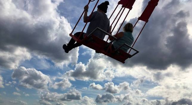Fotos del columpio más alto de Europa