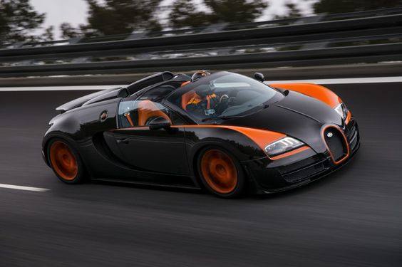 Bugatti Veyron Grand Sport Vitesse.