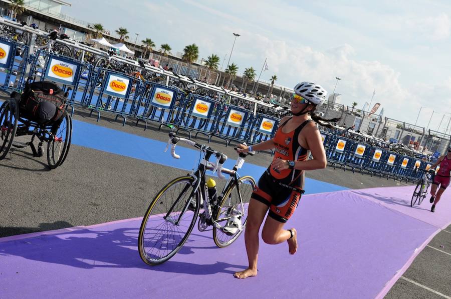 Fotos del triatlón en la Marina Real (domingo 11 de septiembre)