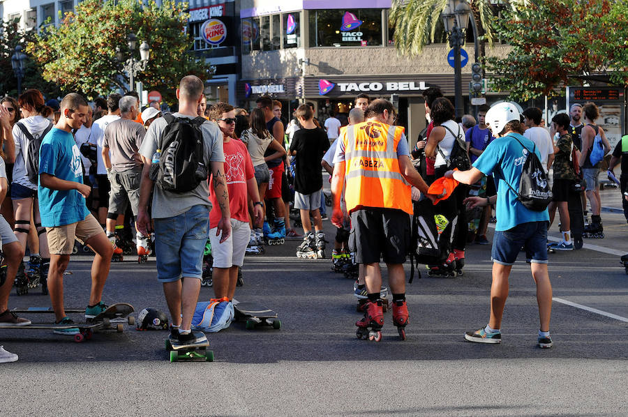 Patinada en Valencia