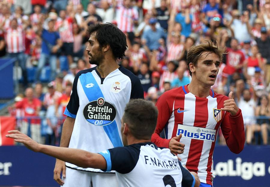 Griezmann descerraja al Deportivo