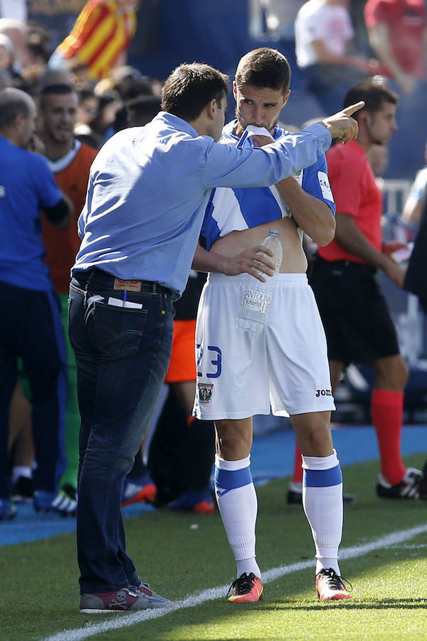 Las fotos de la victoria del Valencia en Butarque ante el Leganés (1-2)