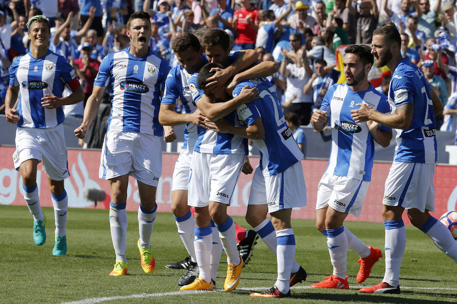 Las fotos de la victoria del Valencia en Butarque ante el Leganés (1-2)