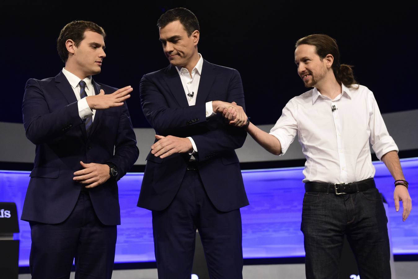 Para las segundas elecciones, los cuatro grandes candidatos protagonizaron el primer debate a cuatro de la historia de España.