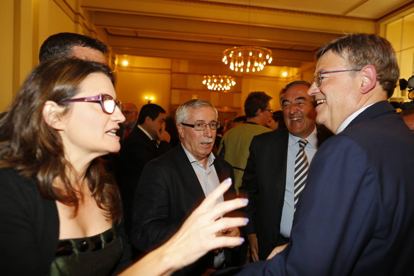 Acto para reivindicar una financiación justa para la Comunitat Valenciana