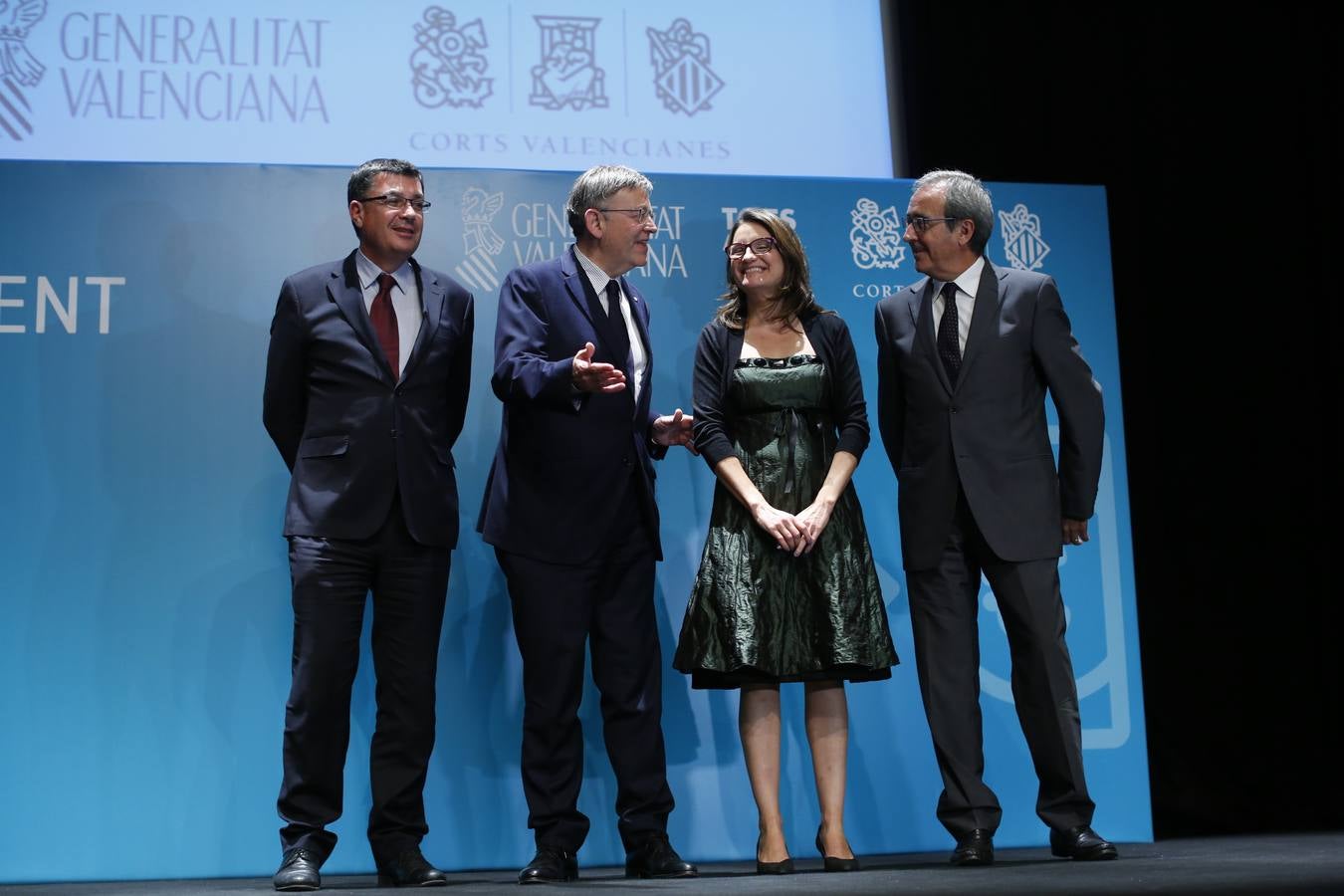 Acto para reivindicar una financiación justa para la Comunitat Valenciana