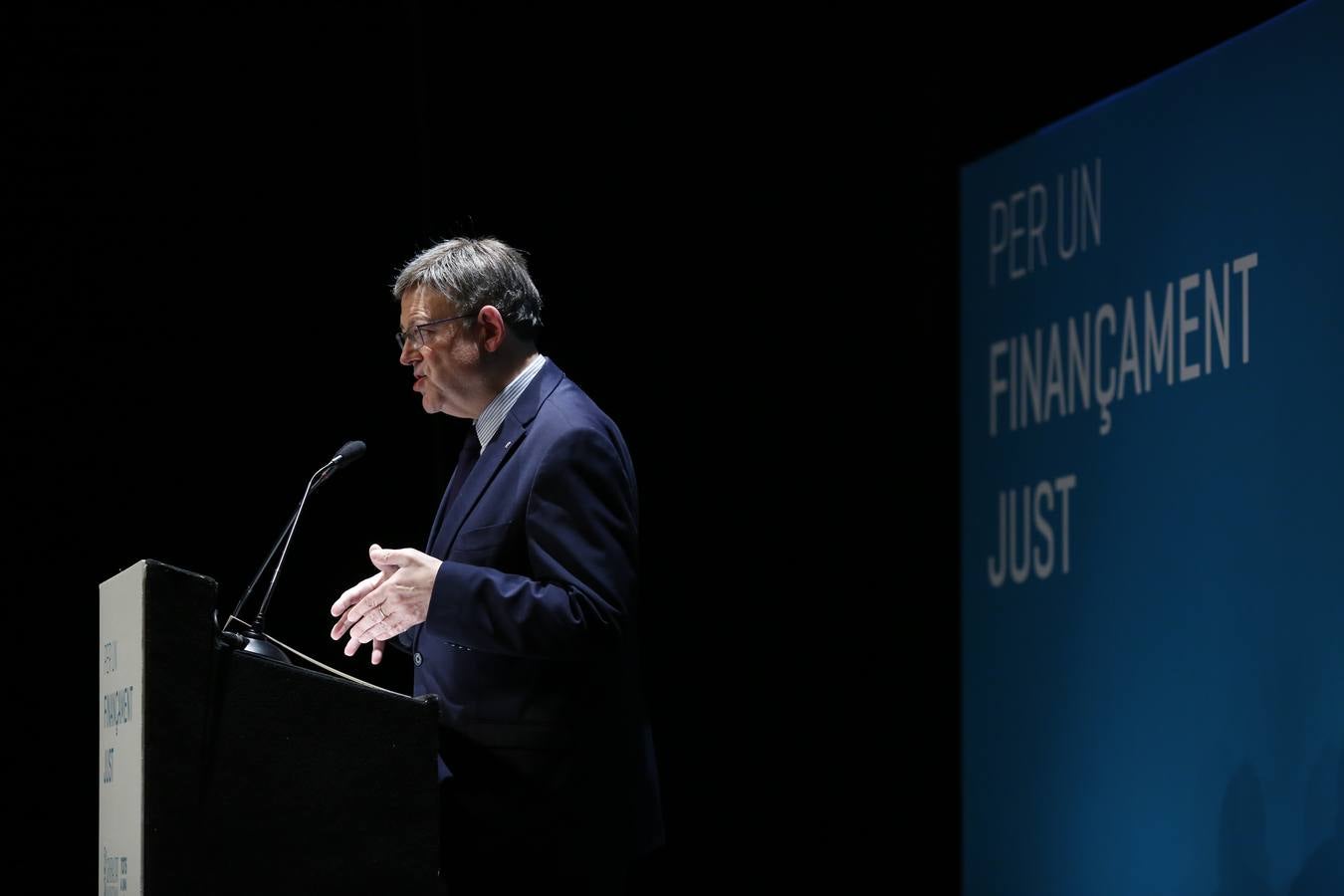 Acto para reivindicar una financiación justa para la Comunitat Valenciana