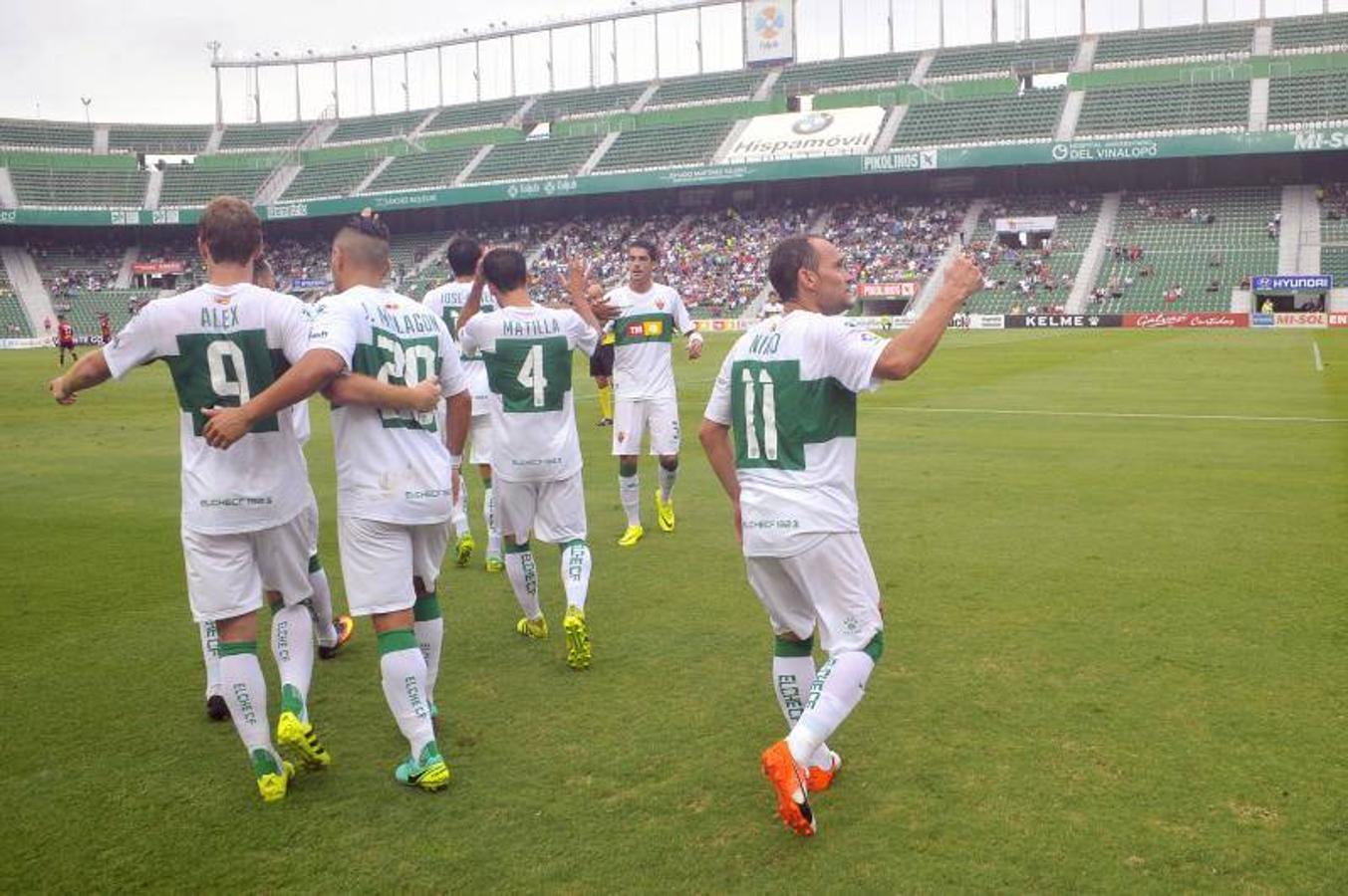 Las mejores imágenes del Elche - Nástic (4-4)