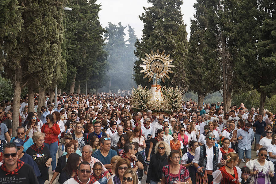 Devoción por la virgen maña en Benejúzar