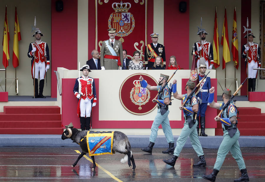 El primer desfile de la Fiesta Nacional con un Gobierno en funciones