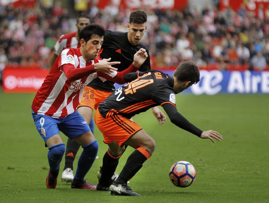 Las imágenes del Sporting-Valencia