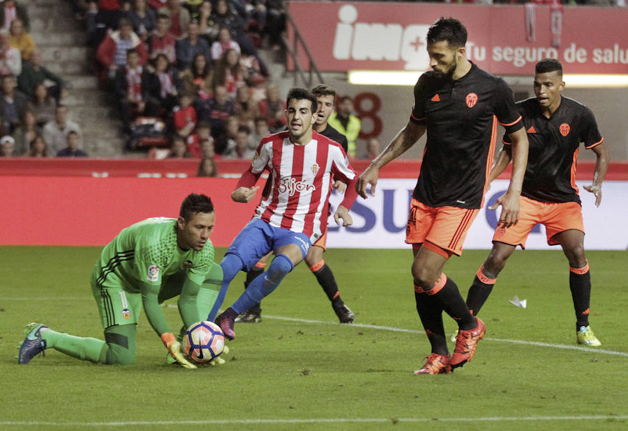 Las imágenes del Sporting-Valencia