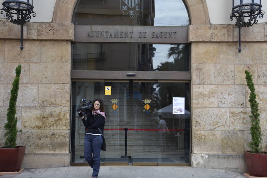 Registran el ayuntamiento de Sagunto en una operación contra la corrupción urbanística