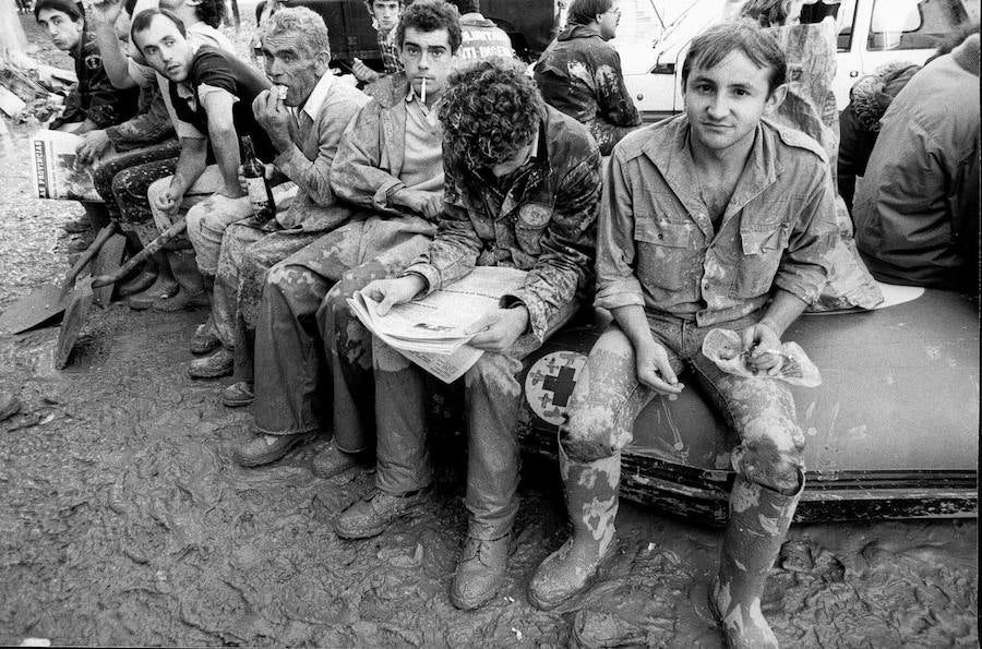 Fotos de la pantanada de Tous de 1982