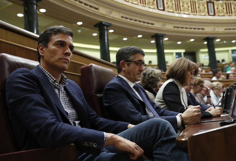 La primera sesión del debate de investidura, en imágenes