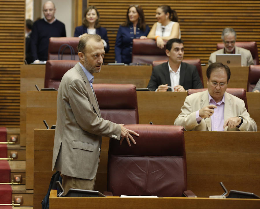 Fotos del pleno de les Corts