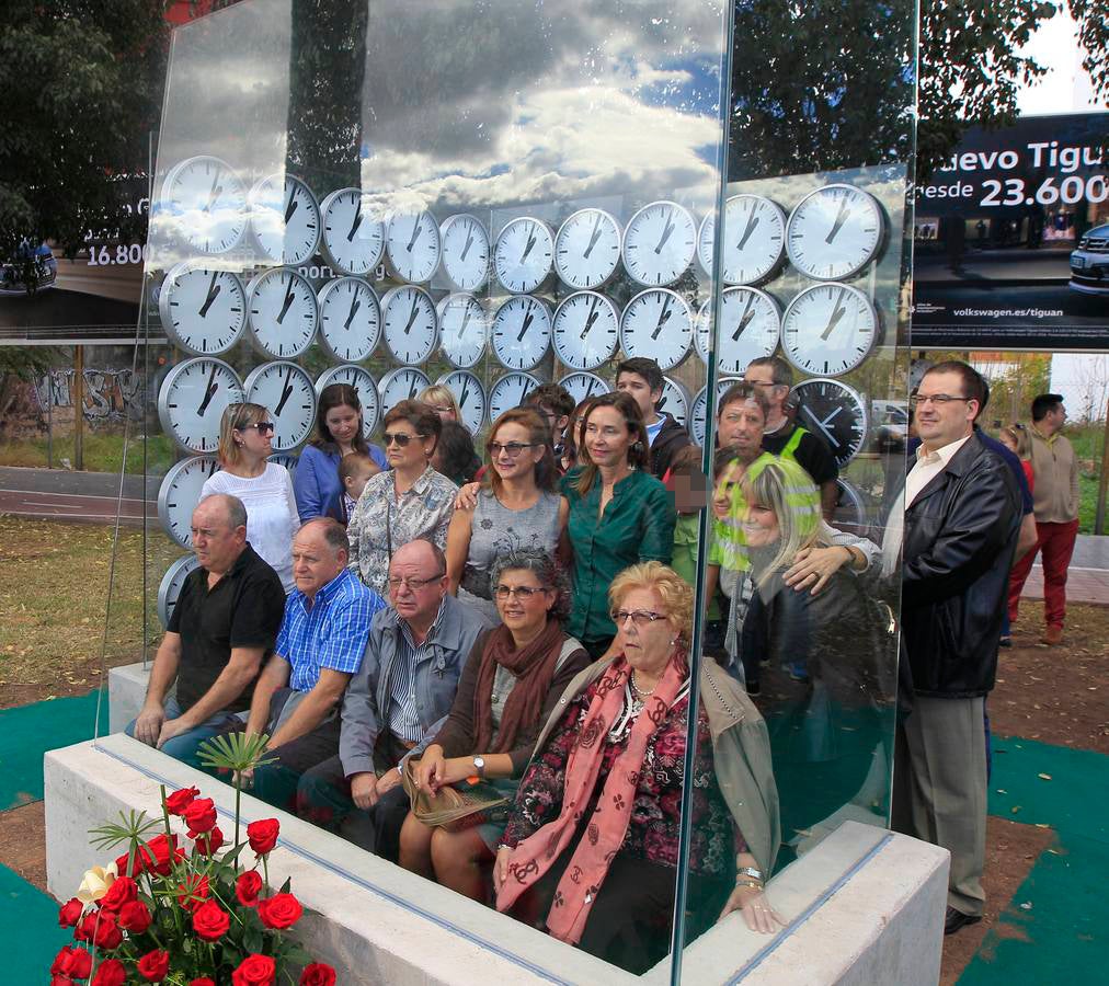 Fotos del último acto de la Asociación de Víctimas del Metro de Valencia