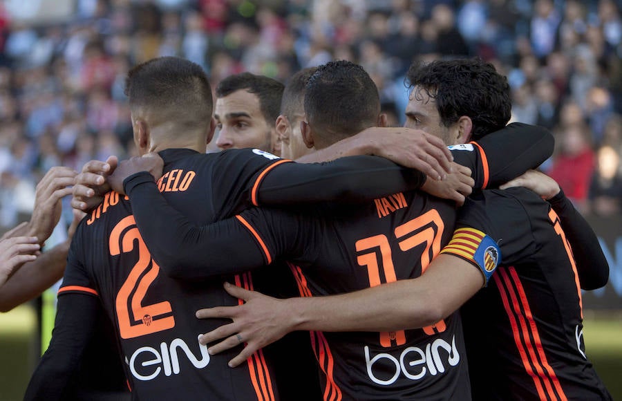 Imágenes del encuentro entre el Celta de Vigo y el Valencia CF