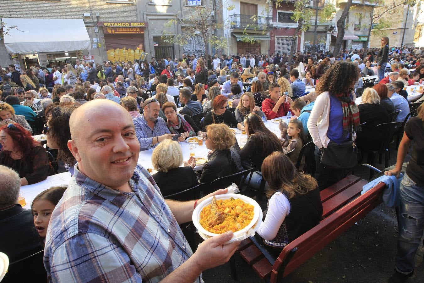 Fotos de la celebración de los 100 años de la primera piedra del Mercado Central