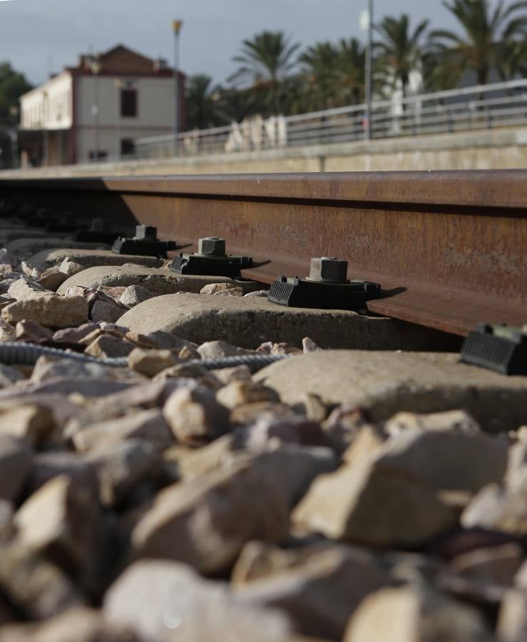 Fotos de la línea de tren Valencia-Zaragoza