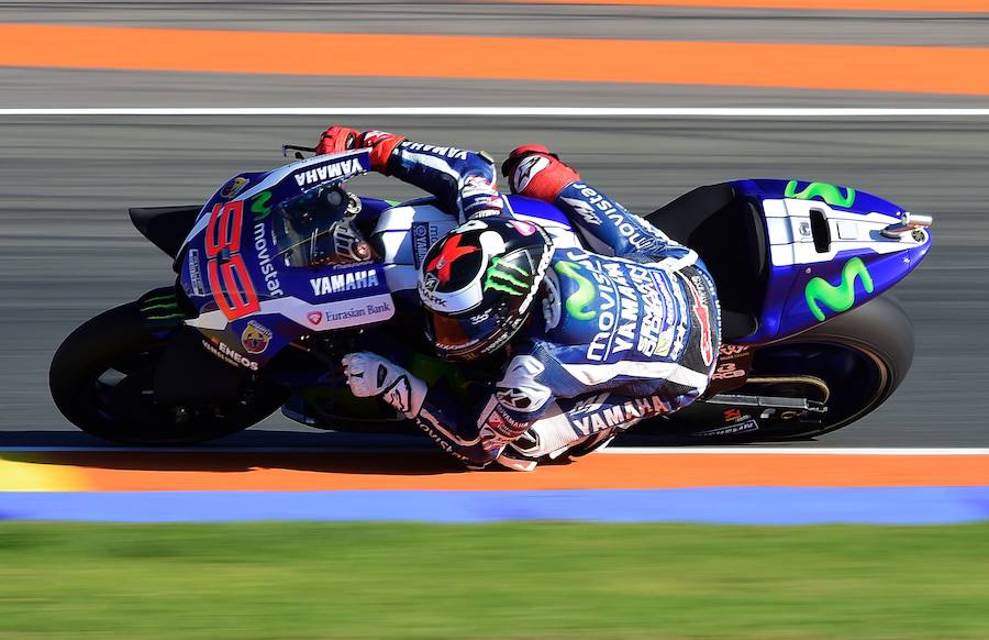 Primera sesión de entrenamientos libres de Moto GP en Cheste