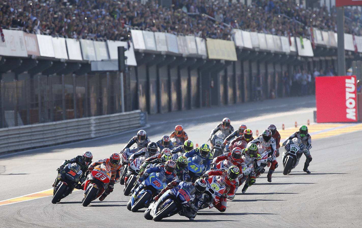 Fotos de la jornada de domingo del GP de Motociclismo de la Comunitat Valenciana