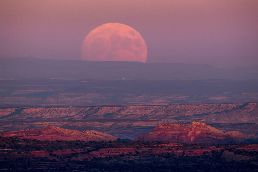 Así se ve la superluna 2016