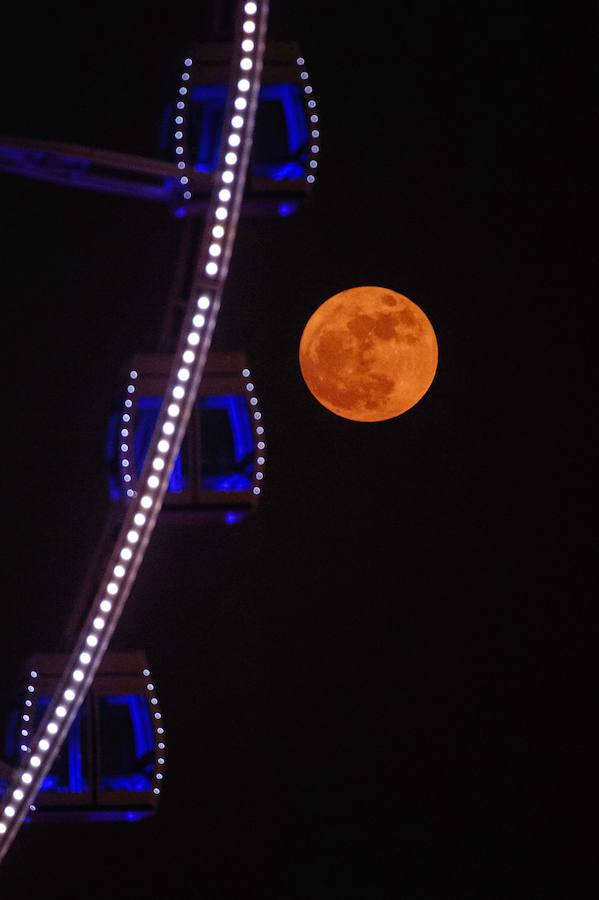 Así se ve la superluna 2016