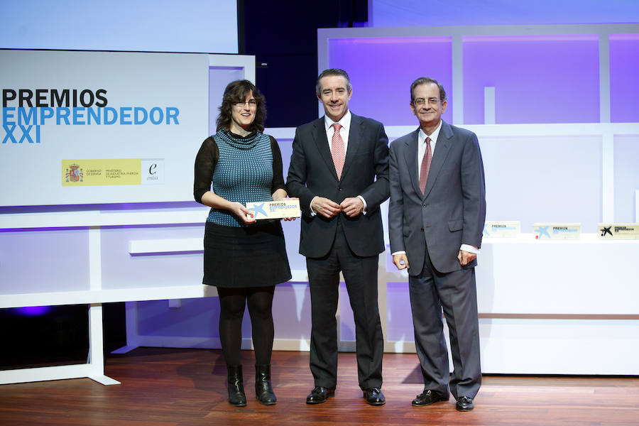 Las empresas alicantinas triunfan en los premios Emprendedor XXI de la Caixa