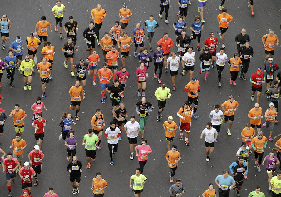 Imágenes del Maratón de Valencia