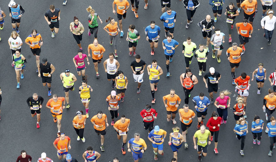 Imágenes del Maratón de Valencia