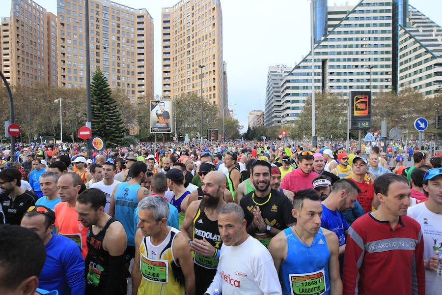 Imágenes del Maratón de Valencia