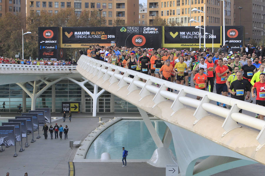 Imágenes del Maratón de Valencia