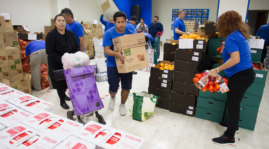 INPAVI Alicante reparte más de 25 toneladas de alimentos