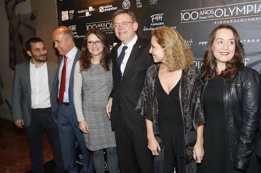 Fotos de la gala del Teatro Olympia por su centenario