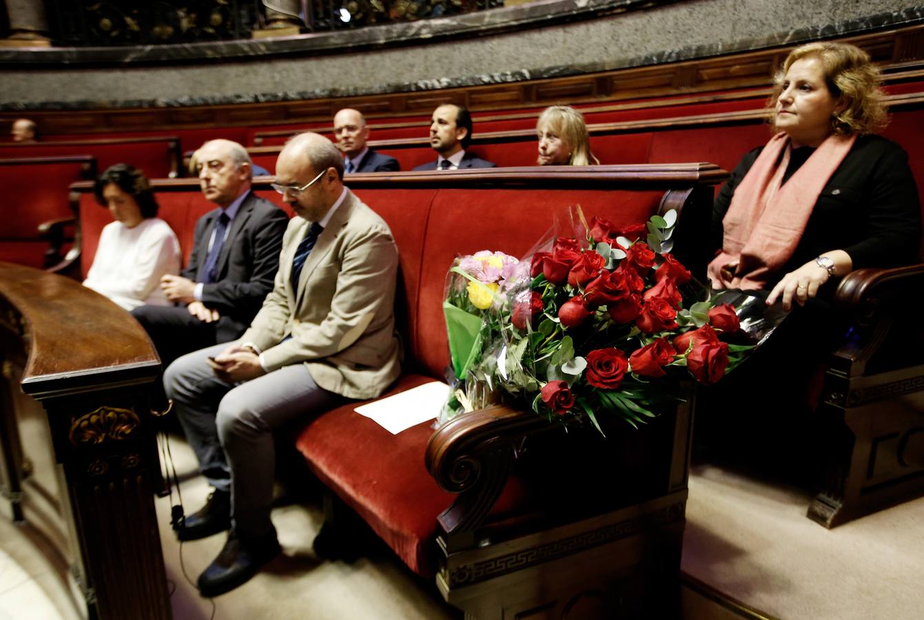 Fotos del Pleno extraordinario del Ayuntamiento de Valencia y del homenaje en el domicilio de Rita Barberá