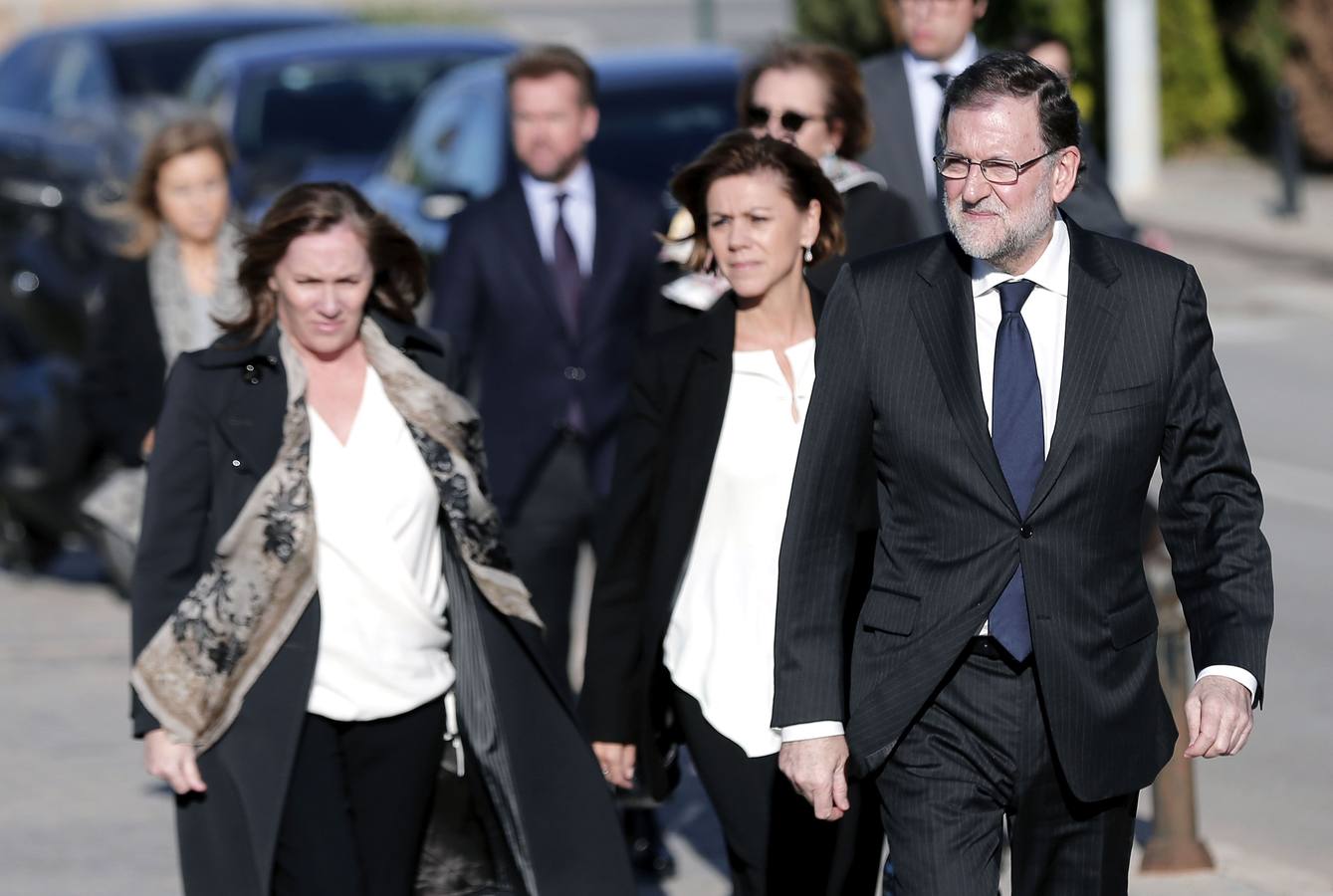 Fotos del funeral de Rita Barberá en el Tanatorio de Valencia