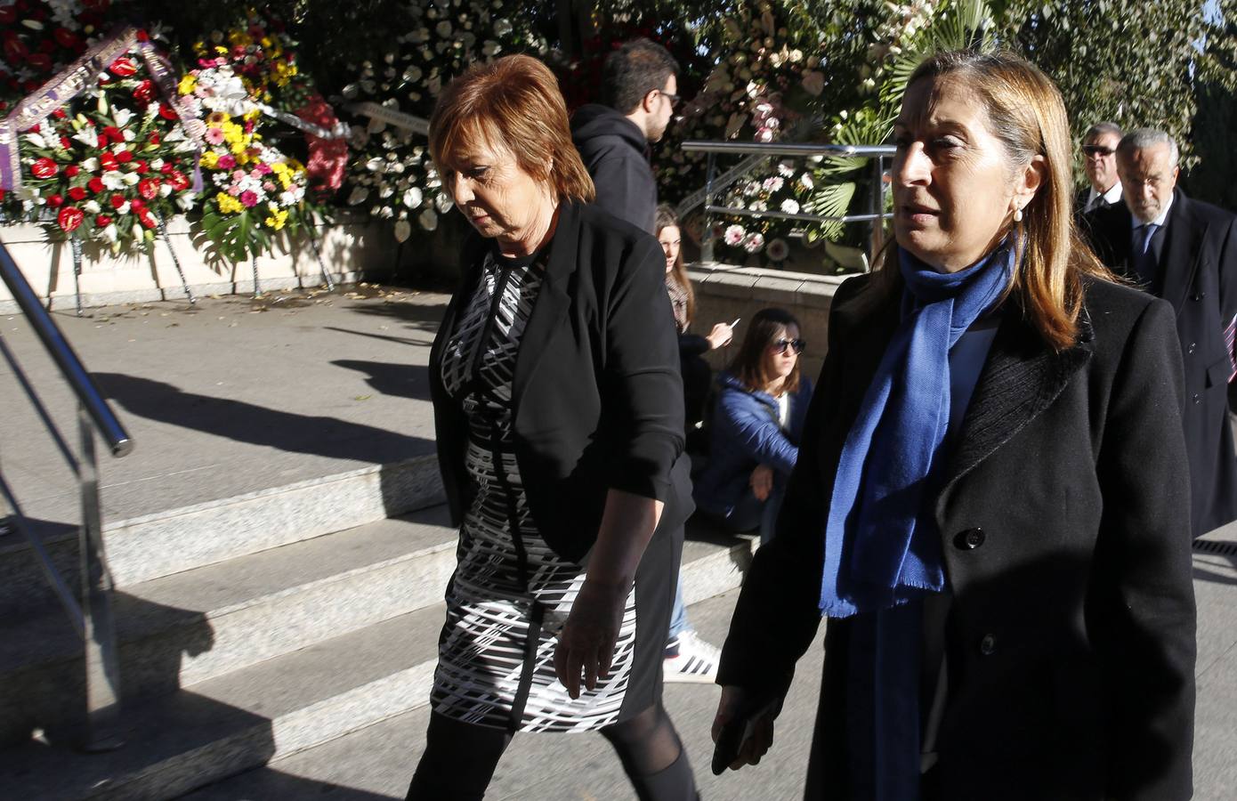 Fotos del funeral de Rita Barberá en el Tanatorio de Valencia