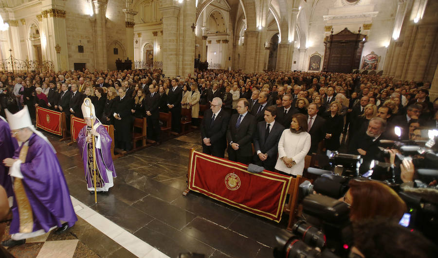 Fotos de la misa funeral por Rita Barberá