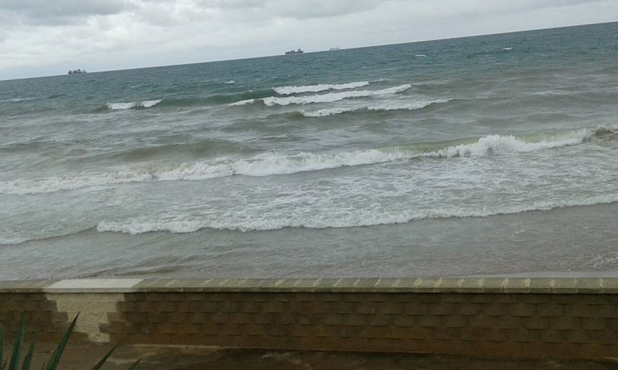 Fotos del temporal en el Saler