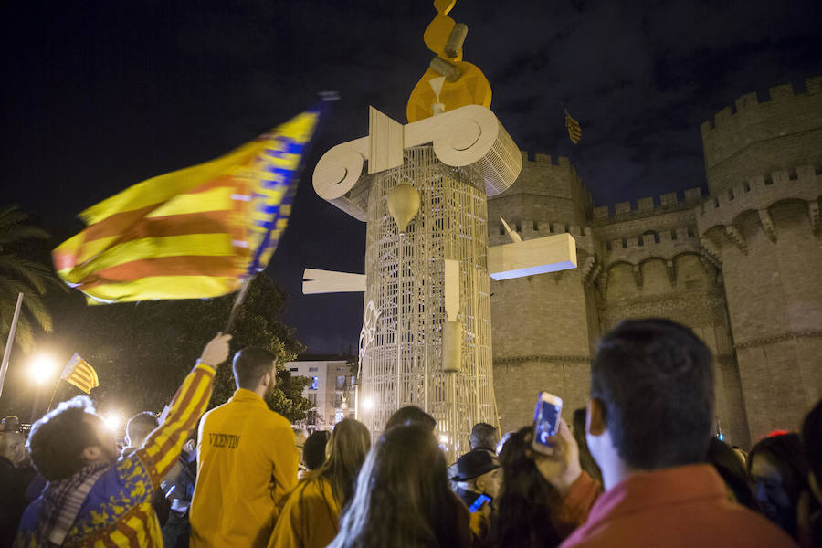 Fotos de la celebración del nombramiento de las Fallas como Patrimonio Inmaterial de la Humanidad por la Unesco