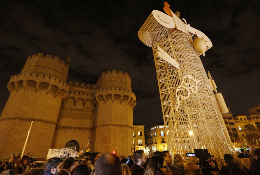 Fotos de la celebración del nombramiento de las Fallas como Patrimonio Inmaterial de la Humanidad por la Unesco